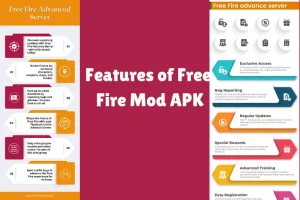 features of free fire mod apk