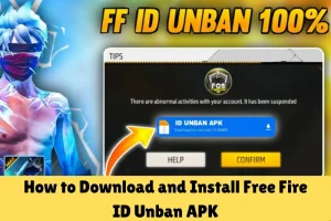 how to download and install free fire id unban aPK