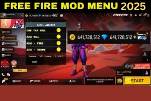 what is free fire mod menu apk