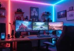 gaming control setup
