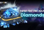 94fbr free fire max unlimited diamond