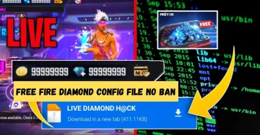free fire diamond config file no ban