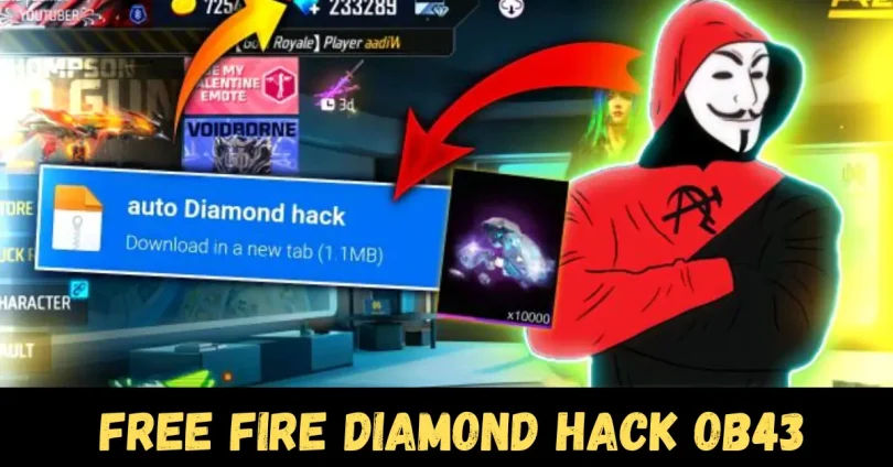 free fire diamond hack ob43