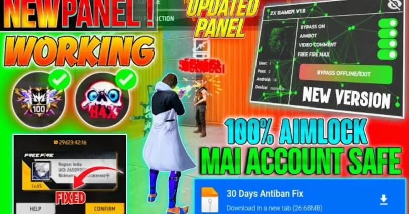 free fire max aimbot hack